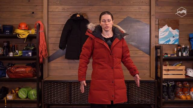 Парка женская Canada Goose Shelburne. Обзор смотреть онлайн