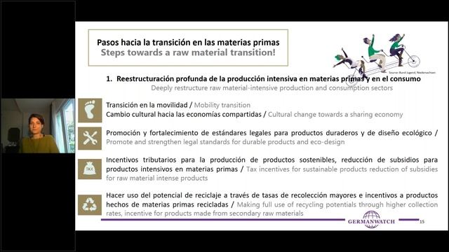 Webinar: "¿Por qué los países industrializados deben reducir su consumo de materias prima?" смотреть онлайн