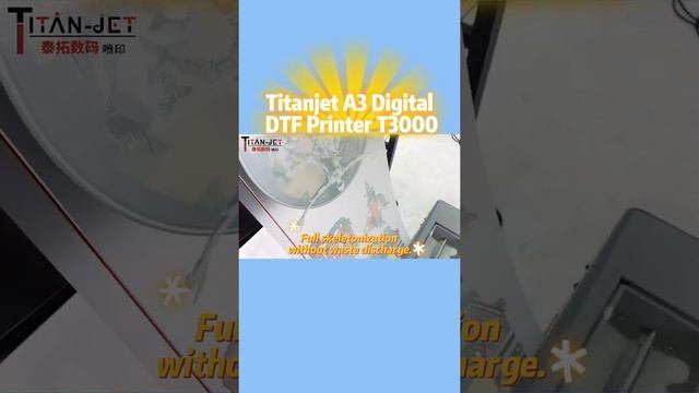 New original A3 white ink stamping machine, with two xp600 print nozzles, for a variety of fabric. смотреть онлайн