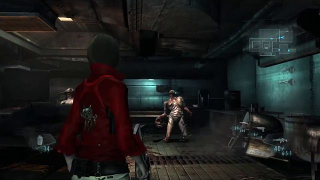 Resident Evil Revelations Ghost Ship Nightmare Mod Behind the Scene Exploring Crew Quarter 2 смотреть онлайн