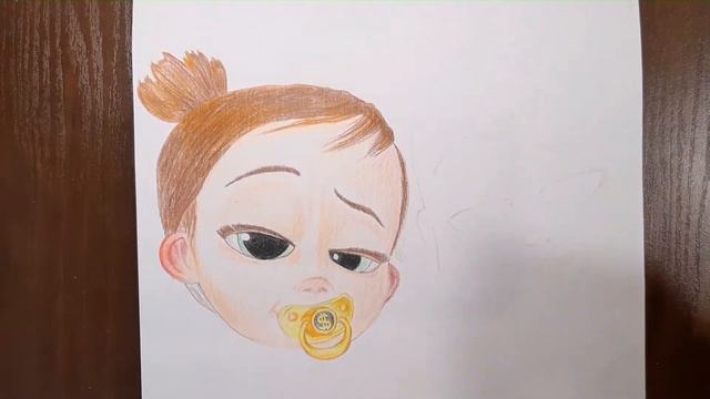 Drawing Baby Boss 2. Рисую Босс Молокосос 2. Бэби Босс 2. смотреть онлайн