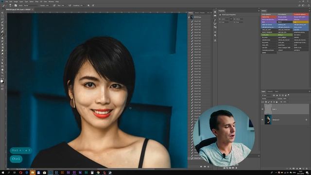 Как убрать синяки и мешки под глазами в фотошопе / photoshop смотреть онлайн
