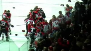 Драка. Локомотив - Авангард