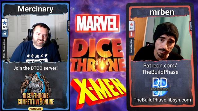 Dice Throne | Xmen Hero Competitve Tier List