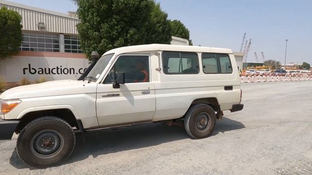 2013 Toyota Land Cruiser 78L 4x4 Sport Utility Vehicle - Dubai, UAE Auction | 28 & 29 September