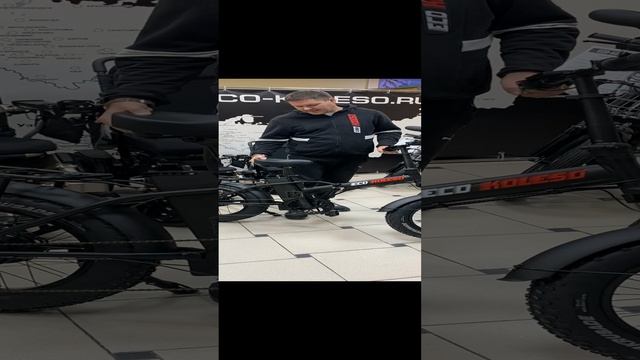 Топ 5 фактов о складном электровелосипеде Eco Drive V5 500W 48V17,5Ah. Электрофэтбайк от Эко Колесо смотреть онлайн