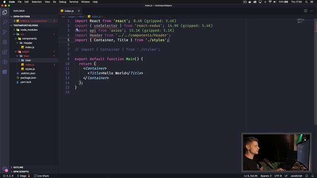 Ordenação de imports automática com ESLint Import Helpers | Code/Drops #10 смотреть онлайн