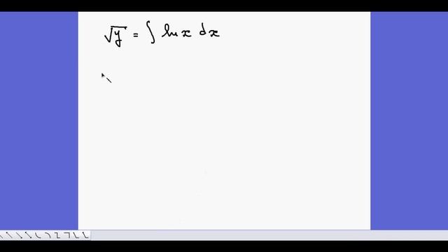 2085 Дифференциальное уравнение с разделяющимися переменными. Общий и частный интегралы. смотреть онлайн