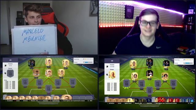 REAL MADRID vs PSG CHAMPIONS LEAGUE SQUAD BUILDER BATTLE💎😱🔥 Fifa 18 Ronaldo vs Neymar😱 смотреть онлайн