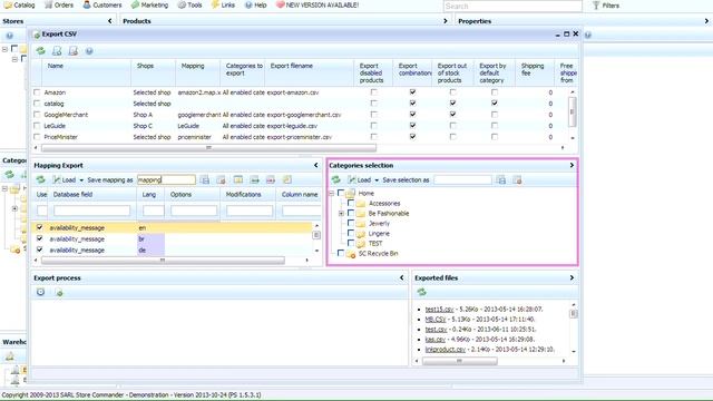 Exporting your entire product catalog in no time with Store Commander for PrestaShop смотреть онлайн