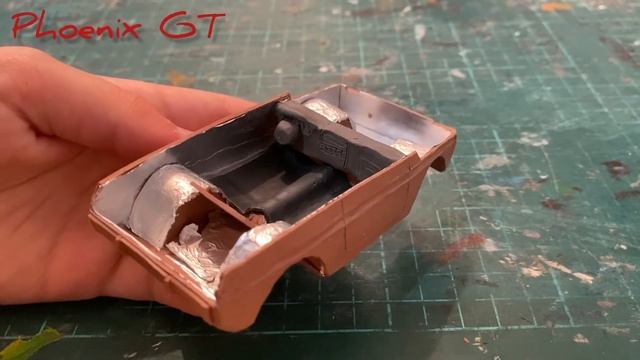 Нива 1600 из пластилина (покрасил баллончиком) смотреть онлайн