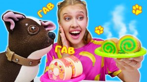 Развивающие видео про мягкие игрушки. Игры готовка с плей до - Как мама