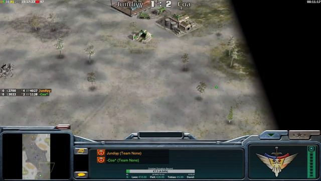 Boss General Tournament - Semi-Finals - Jundiyy vs Coa | C&C Generals Zero Hour смотреть онлайн