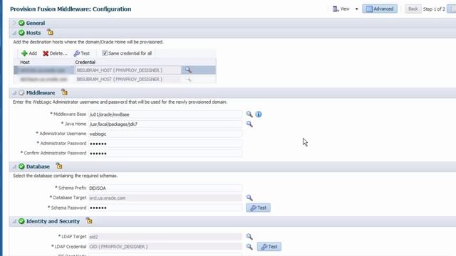 Perform First-Time Provisioning of a WebLogic Domain смотреть онлайн