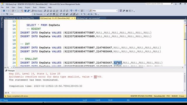 77.Understand How Data Types working in SQL Server || Telugu смотреть онлайн