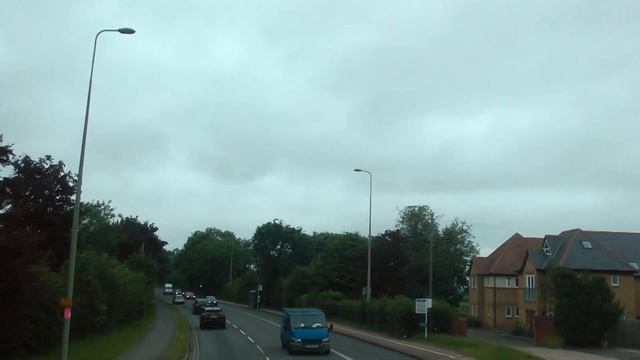 Oxford bus 2A to Kidlington смотреть онлайн