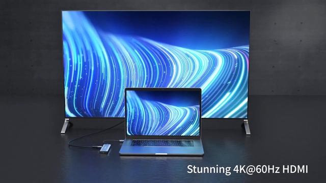 CableCreation USB C Hub with 3 USB ports and 4K 60 HDMI for MacBook Pro/Air смотреть онлайн