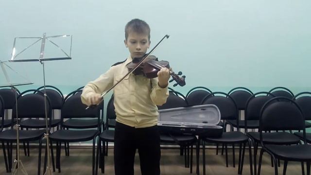 Тамбурин Л.Обер исп. Панков Илья (скрипка) смотреть онлайн