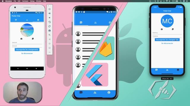 Flutter et Firebase: Créez une application de Chat pour iOS et Android смотреть онлайн