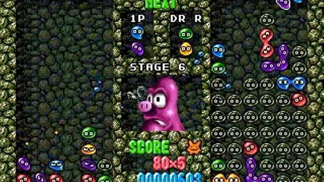 Dr. Robotnik's Mean Bean Machine (Genesis) - Longplay смотреть онлайн