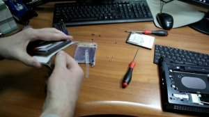 Замена винчестера нет-бука Packard bell dot S