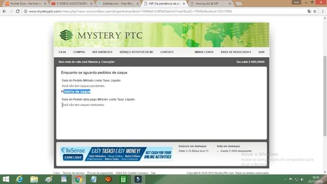 GANHE MUITO DINHEIRO com Mystery PTC смотреть онлайн