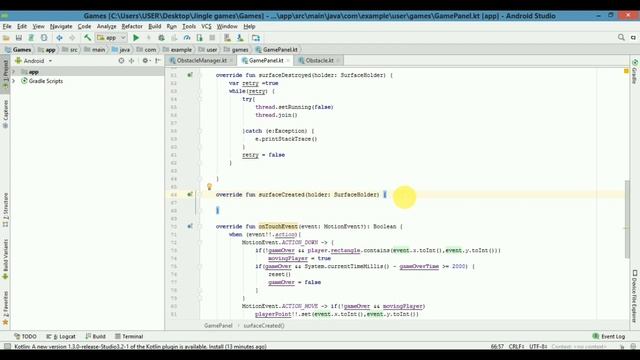 How to create 2d game in Android Studio(Kotlin)##5||In Hindi/Urdu смотреть онлайн