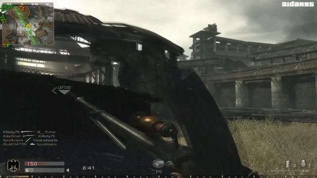 Call of Duty: World at War - Штаб на Roundhouse с Type 99 (9-5-5) смотреть онлайн