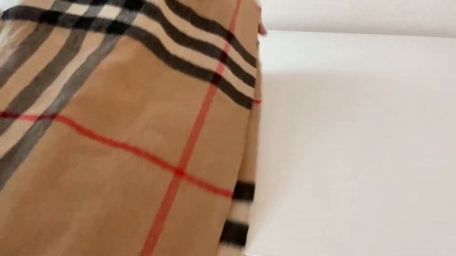 CASHMERE BURBERRY CHECK SCARF REVIEW