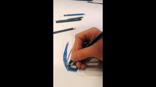 Car Sketch Nissan Skyline GTR 34 | XXL Drawing Part 1 (autozeichner.com) смотреть онлайн