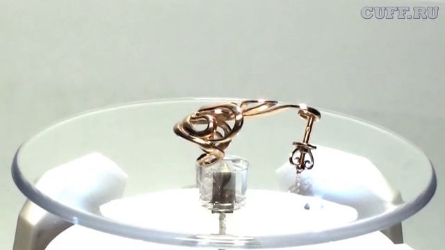 Ювелирный кафф Golden Flower смотреть онлайн