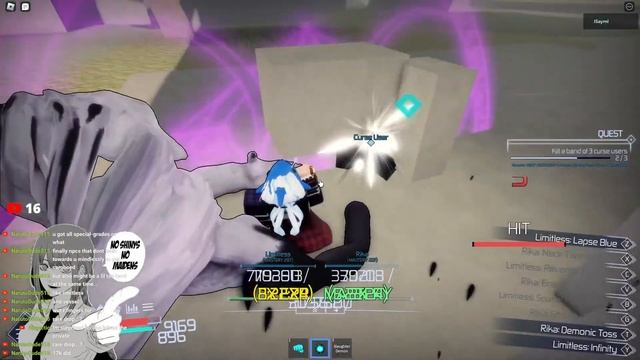 Sayrn Live | Grinding For Special Grades Drops And Sukuna Fingers Jujutsu Infinite смотреть онлайн