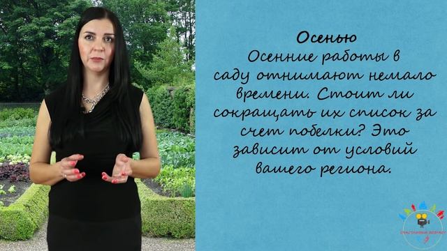4. Садоводство. Когда и как белят плодовые деревья? смотреть онлайн