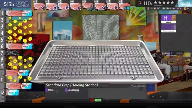 Cook, Serve, Delicious! 2!! - Classic Mode (1076 Perfect Orders) смотреть онлайн