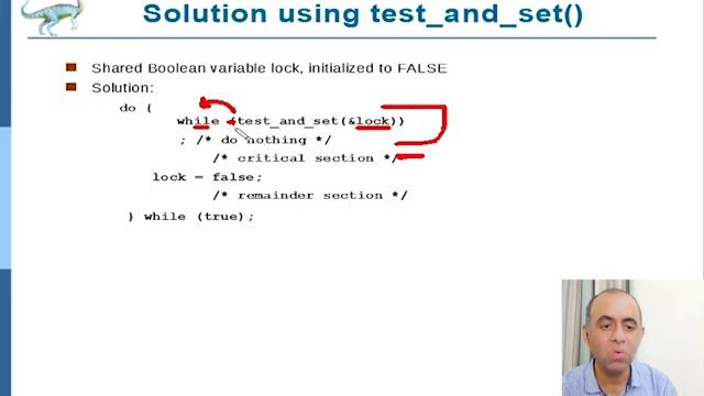 Atomic instructions and Mutex Locks to solve critical section problem, detailed explanation. смотреть онлайн
