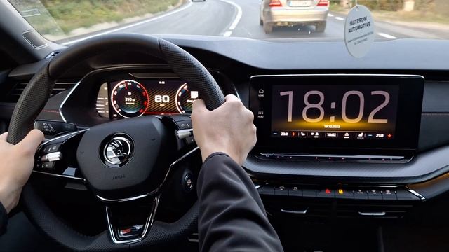 Test Drive - 2023 Skoda Octavia VRS - 200 HP * POV *