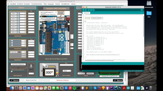 Simulate a 16x2 LCD display with the free Arduino simulator смотреть онлайн
