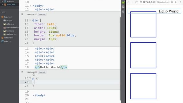 CSS Tutorial for Beginners 32 - Inline Block Property смотреть онлайн