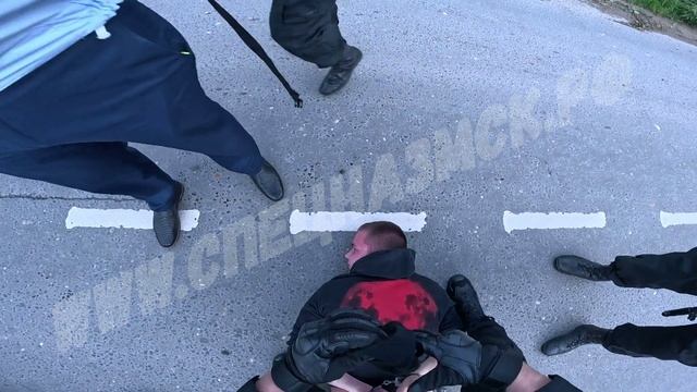 Задержание ОМОН