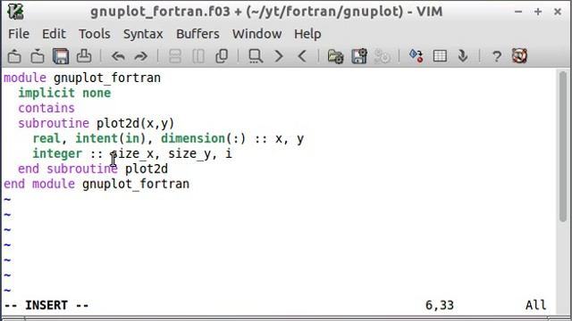 Modern Fortran by Example (7) Gnuplot Part 1 смотреть онлайн