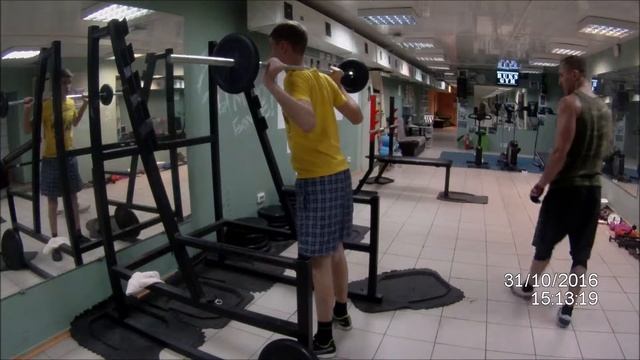 Ruks Gym Ноги. Приседания со штангой на плечах смотреть онлайн