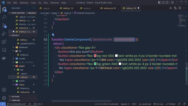 CRUD Application with Redux & React Query - Next.js For Beginners [#27] - Delete Employee смотреть онлайн