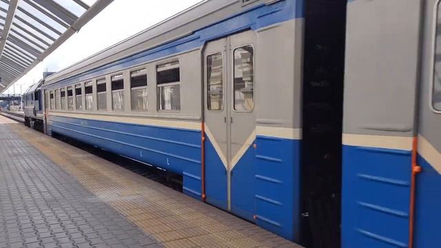 [БЧ] Дизель поезд ДДБ1-001.ст.Витебск. смотреть онлайн