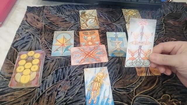 Расклад КЕЛЬТСКИЙ КРЕСТ. смотреть онлайн