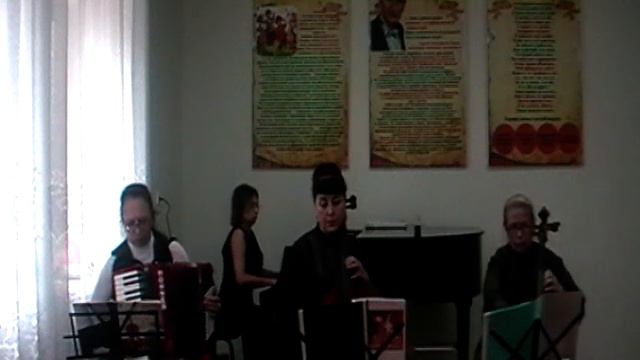 Русская народная песня "Ах, ты, ноченька" - квартет преподавателей смотреть онлайн