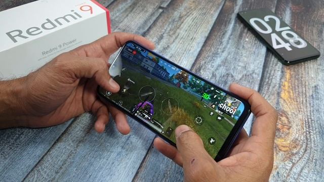 Redmi 9 Power PUBG gaming review, battery drain test, with FPS meter смотреть онлайн