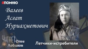 Валеев Асгат Нуриахметович. Проект «Я помню» Артема Драбкина. Летчики истребители.