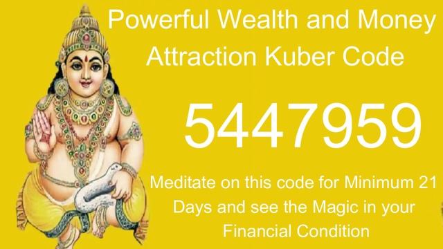 कुबेर code-THIS CODE WILL MAKE YOU RICH MONEY MAGNET MANIFESTATION CODE LORD KUBERA смотреть онлайн