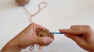 Вяжется с закрытыми глазами. САЛФЕТКА из джута. Placemat.