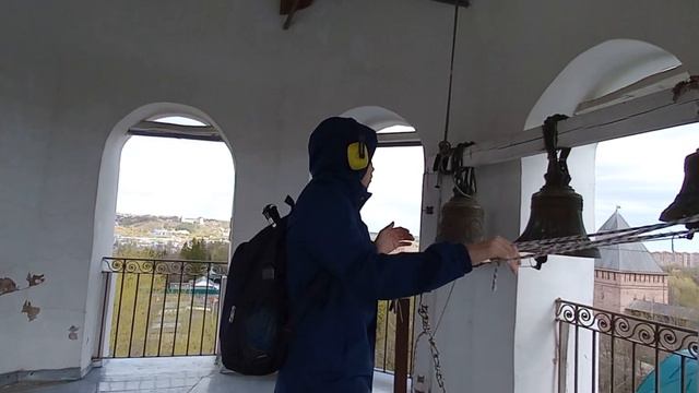 Колокольный звон.Авраамиев монастырь-2023.